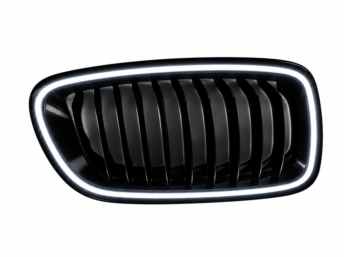 BMW 3シリーズ E90/91 アイコニックグローグリル 白